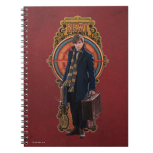 NEWT SCAMANDER™ Standing Art Nouveau Panel Notebook