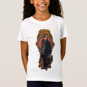 NEWT SCAMANDER™ Standing Art Nouveau Panel T-Shirt