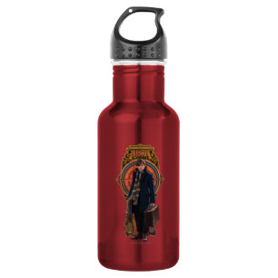 NEWT SCAMANDER™ Standing Art Nouveau Panel Water Bottle