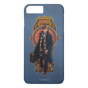 NEWT SCAMANDER™ Walking Art Nouveau Panel iPhone 8 Plus/7 Plus Case