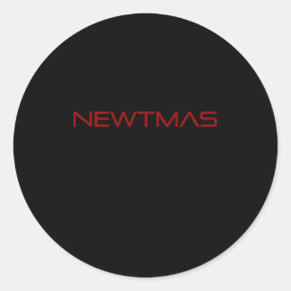 Newtmas Newt Thomas Maze Classic Round Sticker