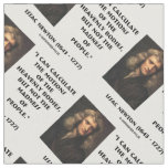 Newton Calculate Motions Madness Of People Quote Fabric