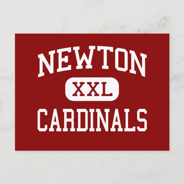 Newton - Cardinals - Senior - Newton Iowa Postcard (Front)