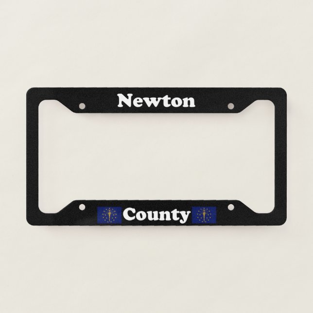 Newton County Indiana LPF License Plate Frame (Front)