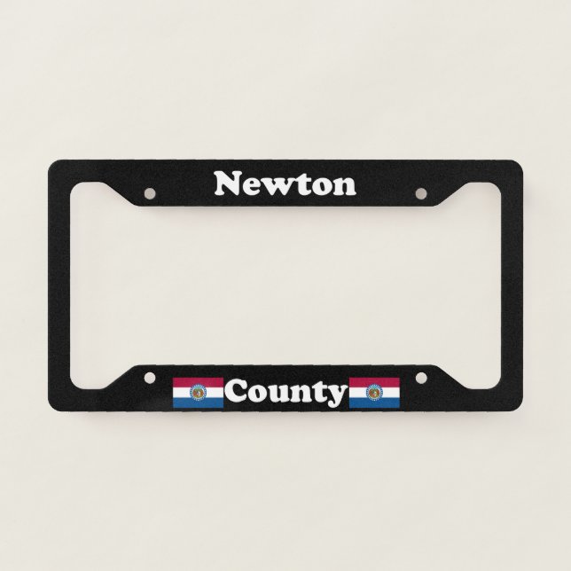 Newton County Missouri LPF License Plate Frame (Front)