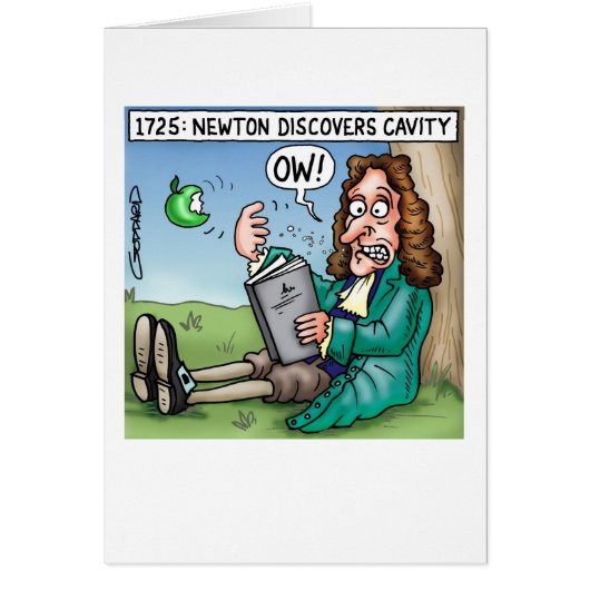 Newton Discovers Cavity Cards (Front)