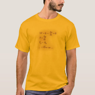 Newton Laws of Motion T-Shirt