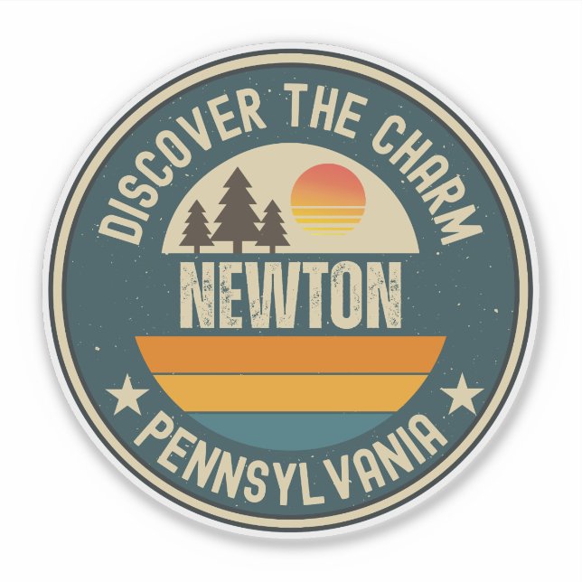 Newton, Pennsylvania Sticker (Front)