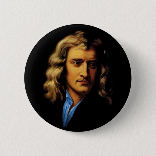 Newton Pinback Button (Front)