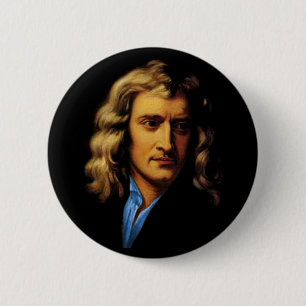 Newton Pinback Button