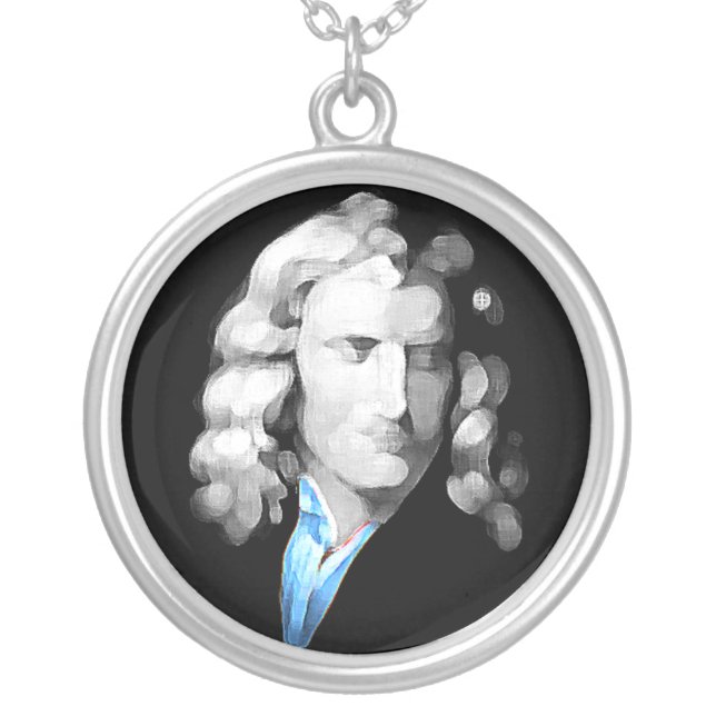 Newton Silver Plated Necklace (Front)
