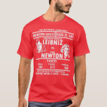 Newton vs Leibniz  Mathematician Gift Math Calculu T-Shirt<br><div class="desc">Newton vs Leibniz  Mathematician Gift Math Calculus Science  .</div>