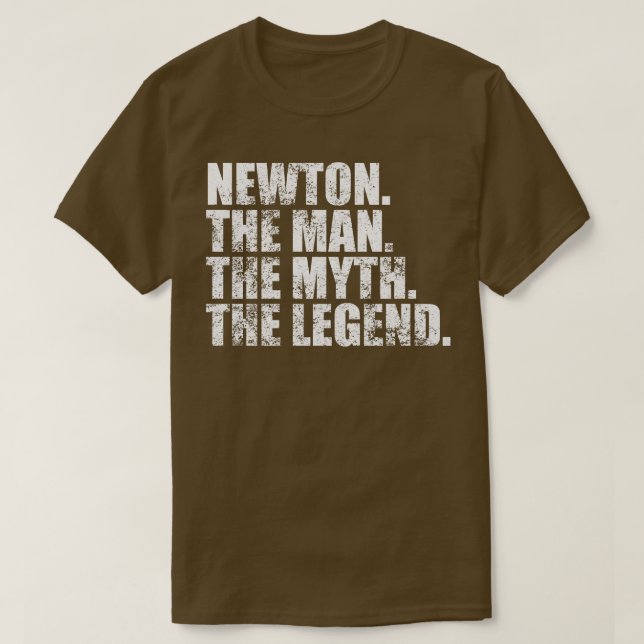 NewtonNewton Family name Newton last Name Newton S T-Shirt (Design Front)