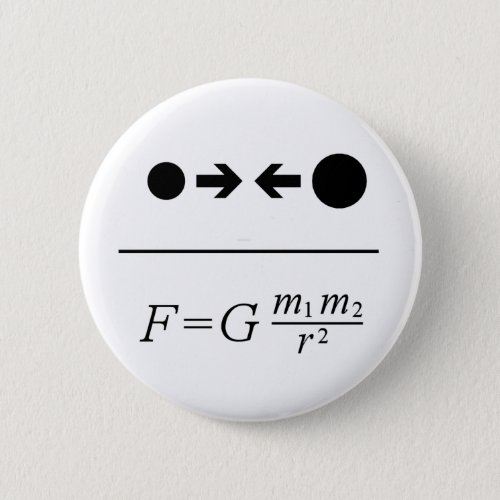 Newtons Law Of Gravitation Button