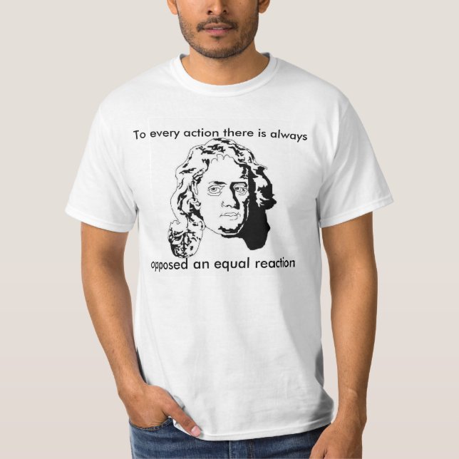 Newton's Law T-Shirt (Front)