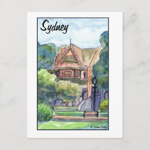 Newtown House Sydney Postcard