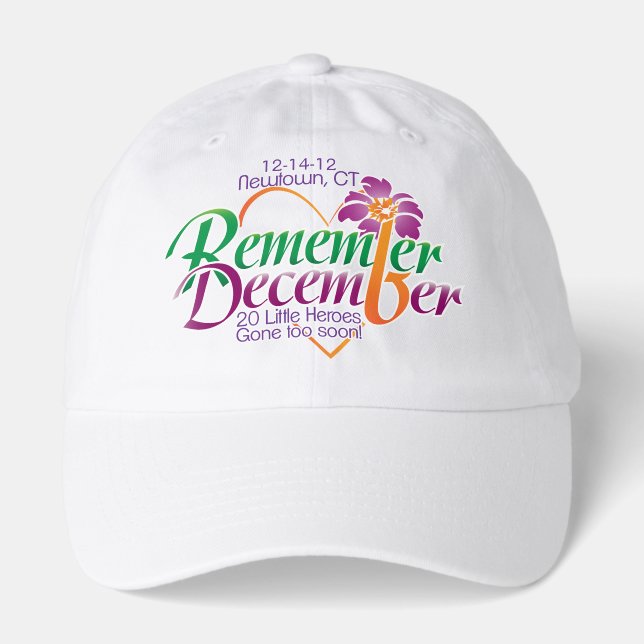 Newtown School Memorial Hat (Front)