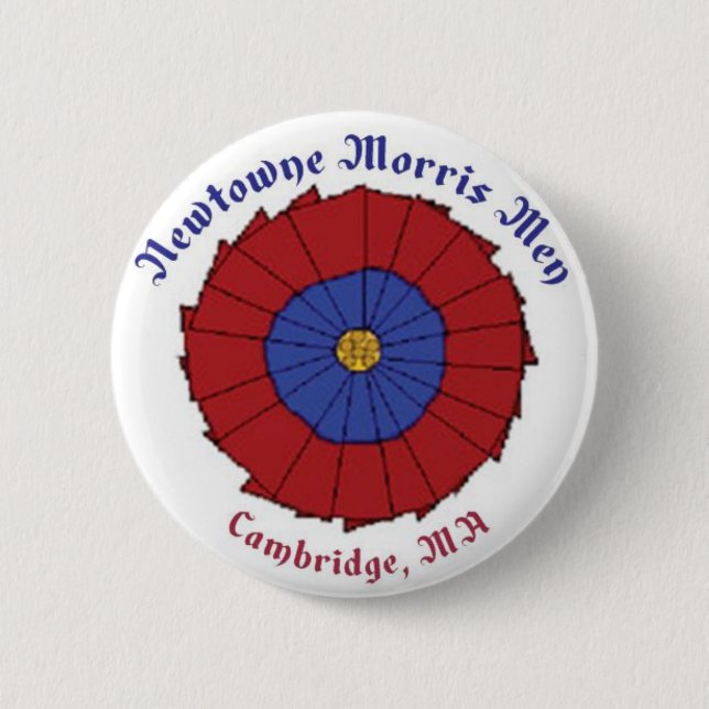 Newtowne Morris Men button (Front)