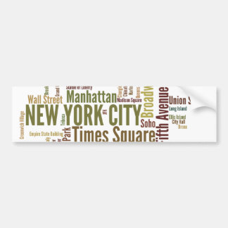 NewYork Bumper Sticker