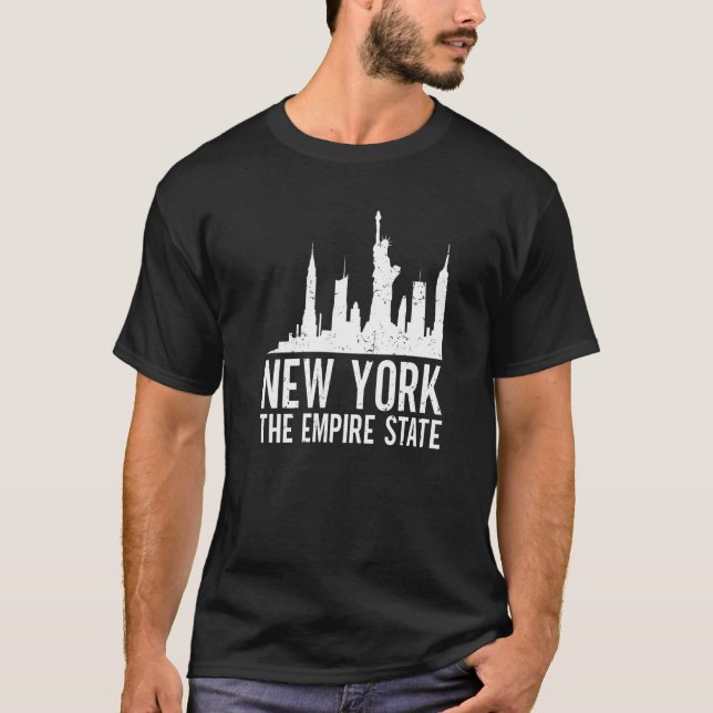 Newyork  New York The Empire State T-Shirt (Front)