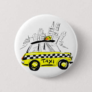 newyork taxi pinback button