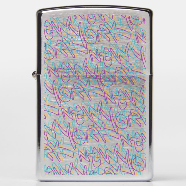 NewYork, Urban, StreetArt, USA, Design, NYC, Arts, Zippo Lighter (Front)