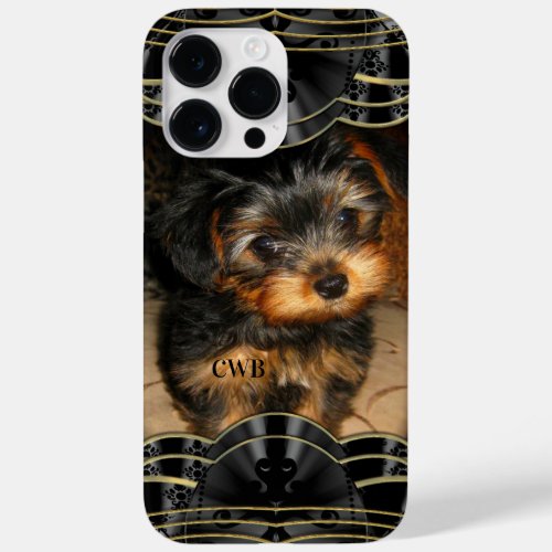 NEWYORKie  Monogram Poochie Case_Mate iPhone 14 Pro Max Case