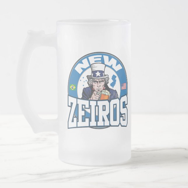 NewZeiros Frozen Glass Mug (Left)