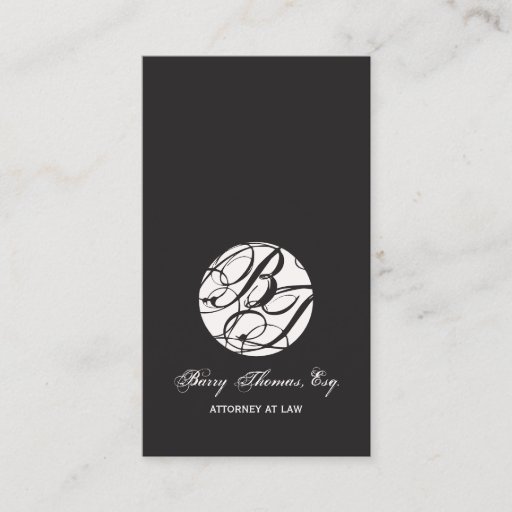 Customizable Next Appointment Cards, monogram DIY color Business Card