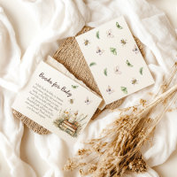 Next Chapter Baby Shower Book Request Card