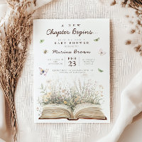 Next Chapter Baby Shower Invitation