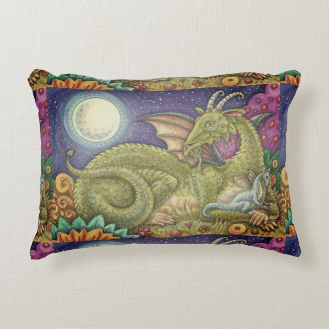 Next Generation Baby Dragon FANTASY ACCENT PILLOW (Front)