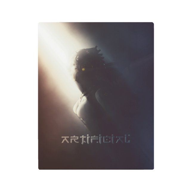 Next Generation Cyborg Metal Print (Front)