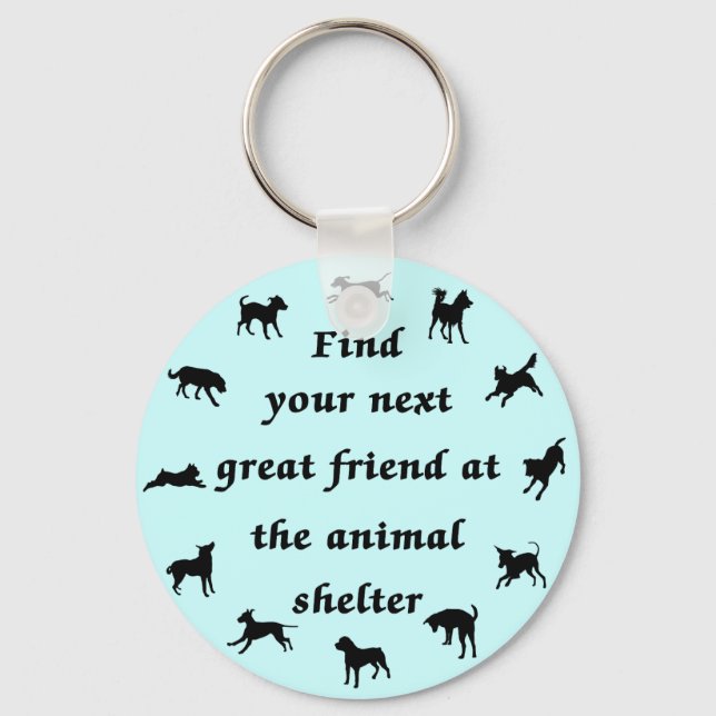 Next Great Friend Keychain (Front)