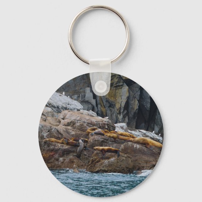 Next In Line Keychain (Front)