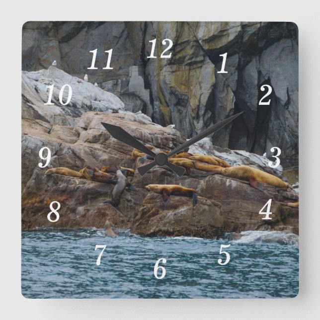 Next In Line Wall Clock (Front)