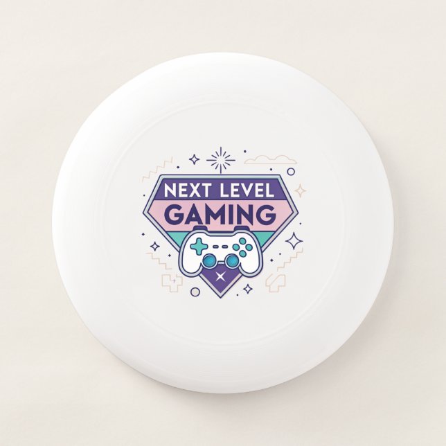 Next Level Gaming Retro Controller Pastel Gamer Tr Wham-O Frisbee (Front)