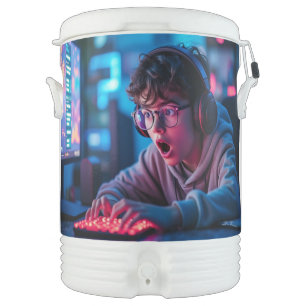 Next Level Igloo beverage cooler white 10 gallon