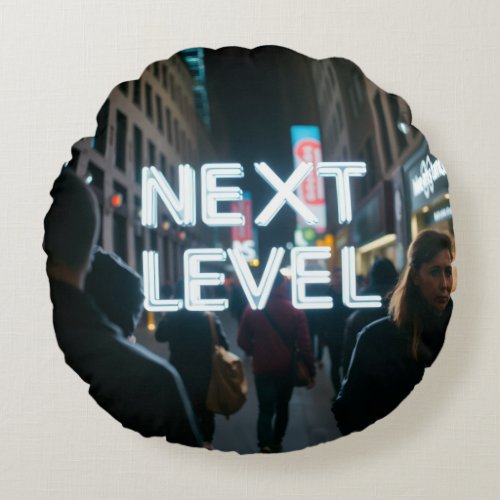 Next Level Round Pillow