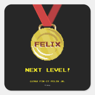 Next Level Square Sticker