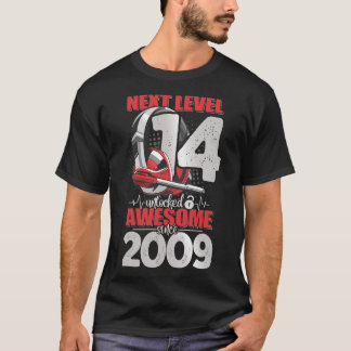 Next Level Unlocked 14 Year Old Boy 2009 Headset T-Shirt