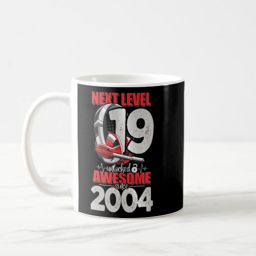 Next Level Unlocked 19 Year Old Boy 2004 Headset G Coffee Mug