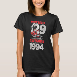Next Level Unlocked 29 Year Old Boy 1994 Headset G T-Shirt