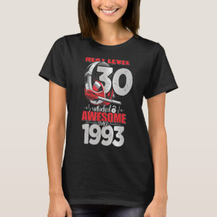 Next Level Unlocked 30 Year Old Boy 1993 Headset G T-Shirt