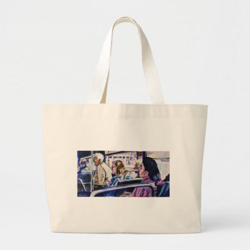 Next Stop Large Tote Bag