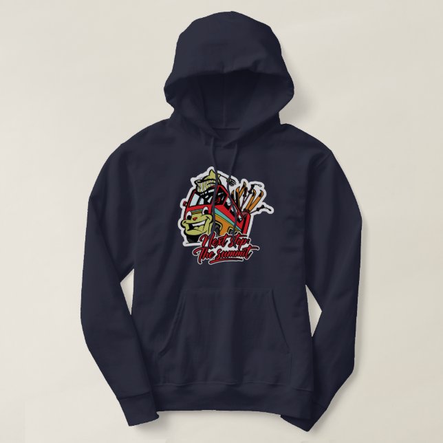 Next stop: The summit Hoodie (Design Front)