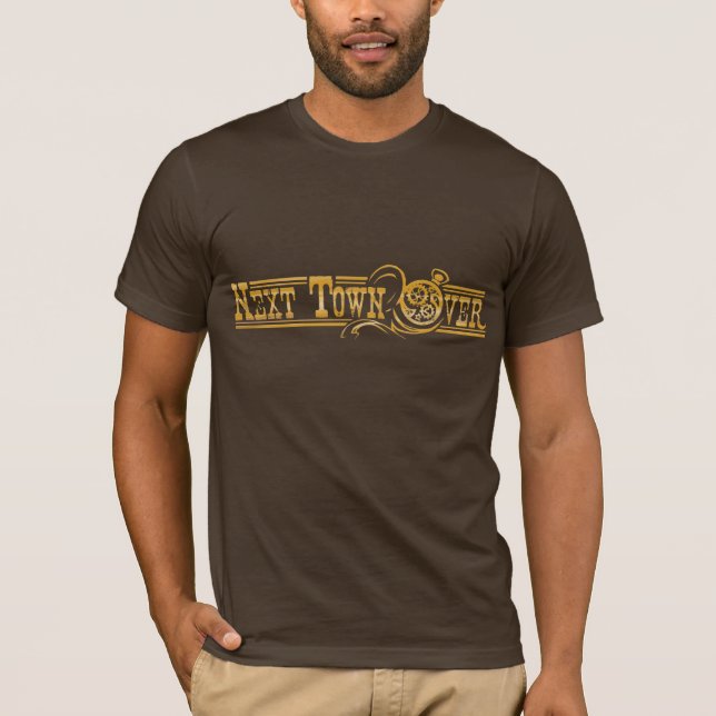 Next Town Over: Wanted T-Shirt (Front)