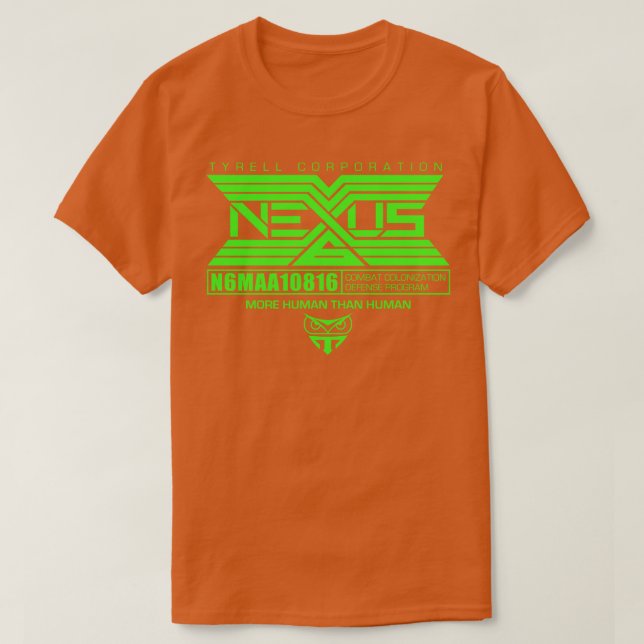 Nexus 6 Replicants T-Shirt (Design Front)