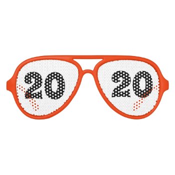 Ney Year. 2020 Party Aviator Sunglasses by myMegaStore at Zazzle