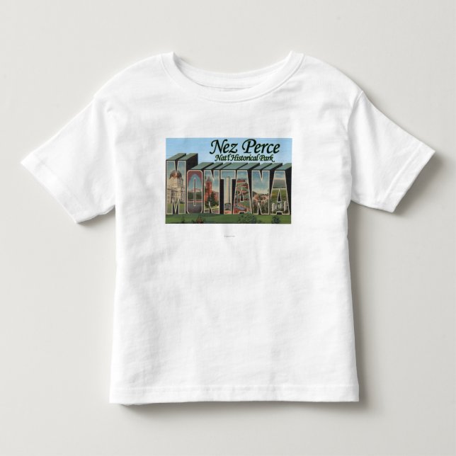 Nez Perce Nat'l Park, Montana Toddler T-shirt (Front)